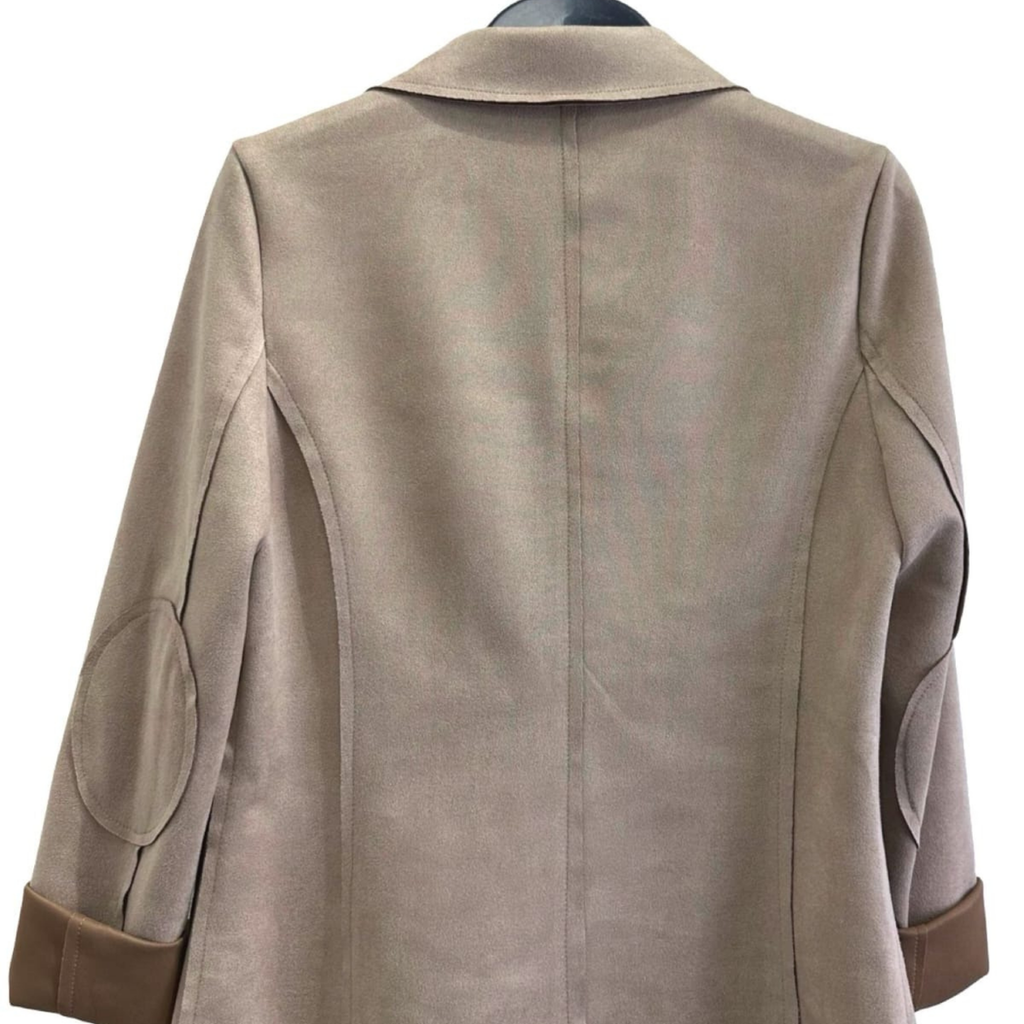 Verona Suede-Effect Blazer