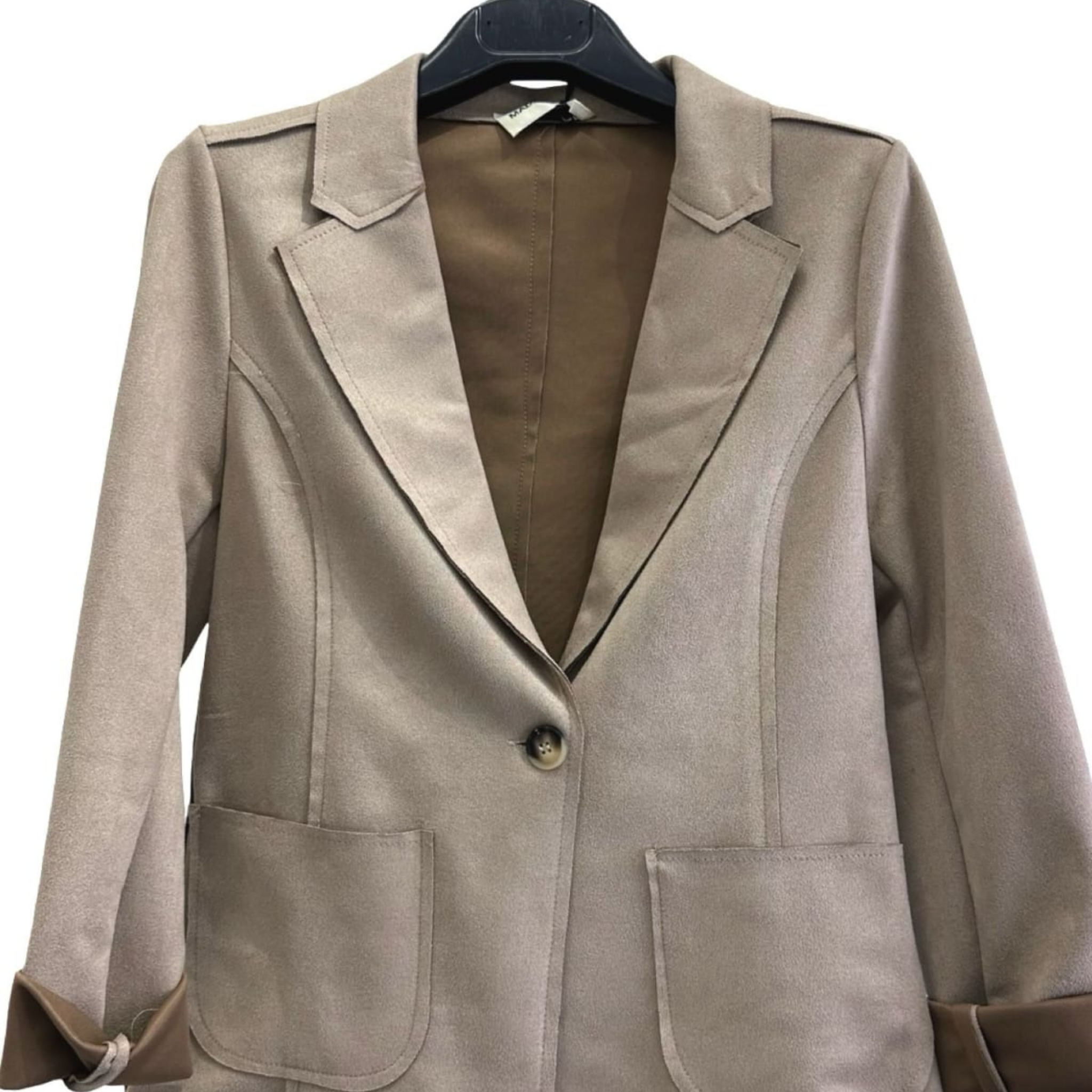 Verona Suede-Effect Blazer