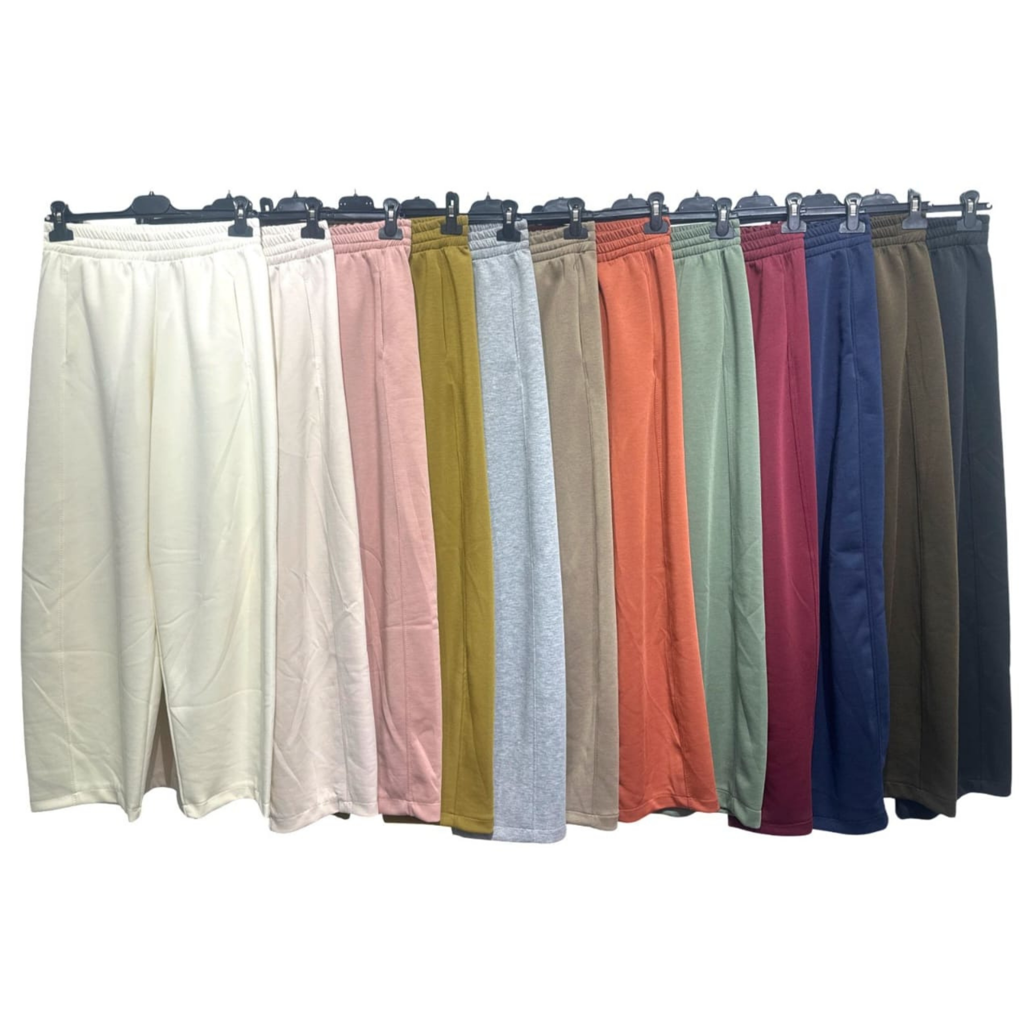 Italian Soft Stretch Palazzo Trousers