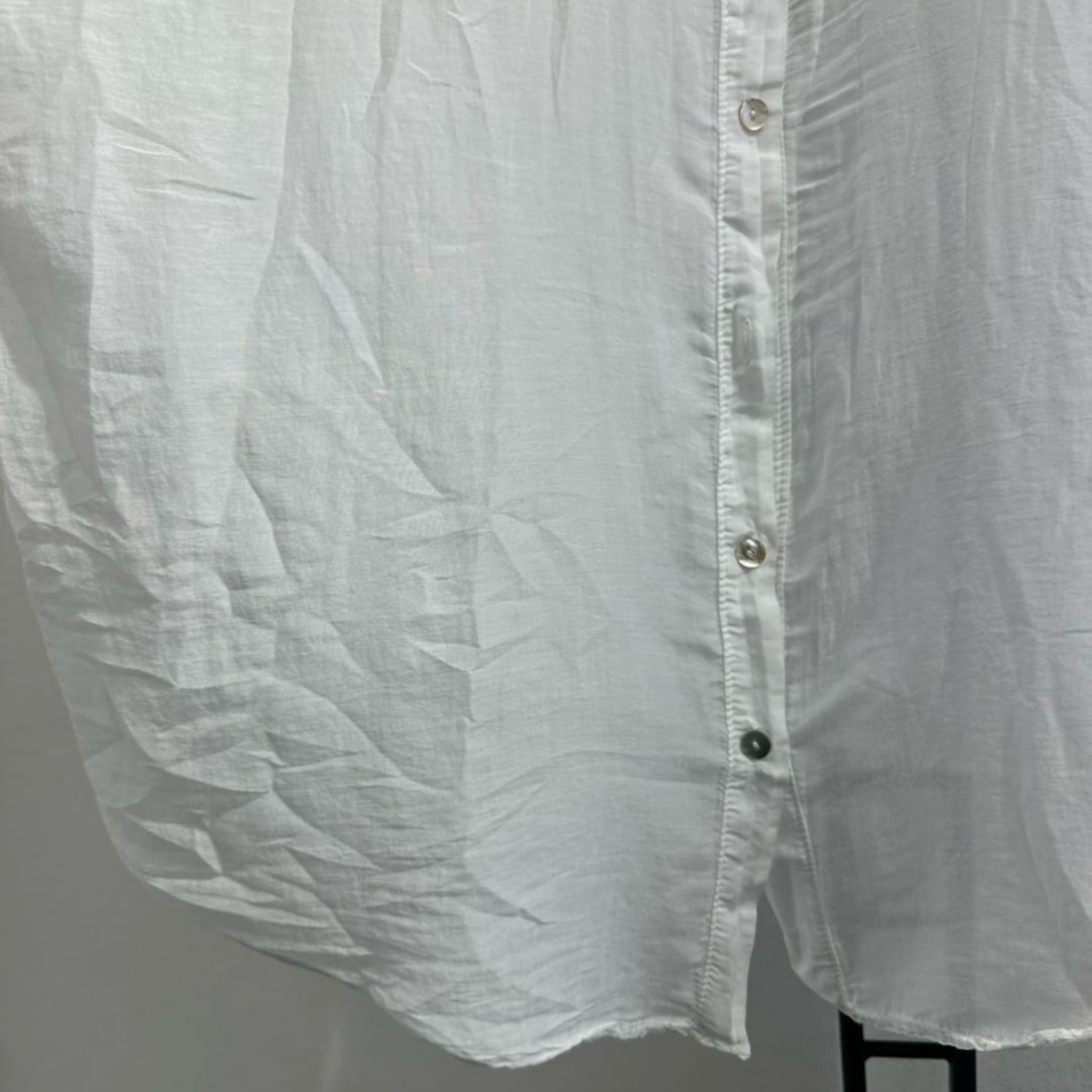 Italian Cotton Silk Blend Oversized Shirt