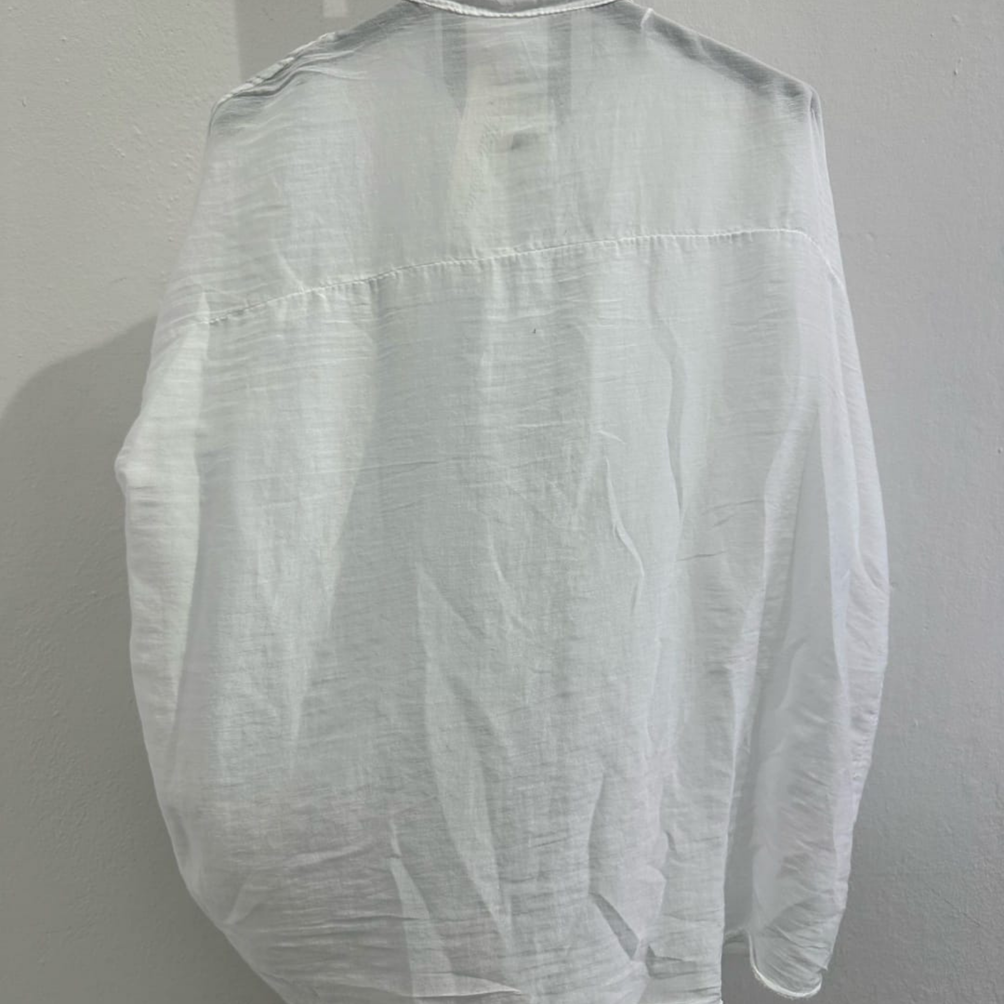 Italian Cotton Silk Blend Oversized Shirt