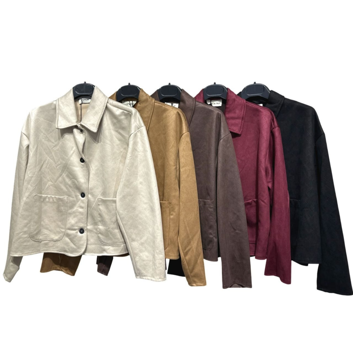 Velvet Touch Button Jacket