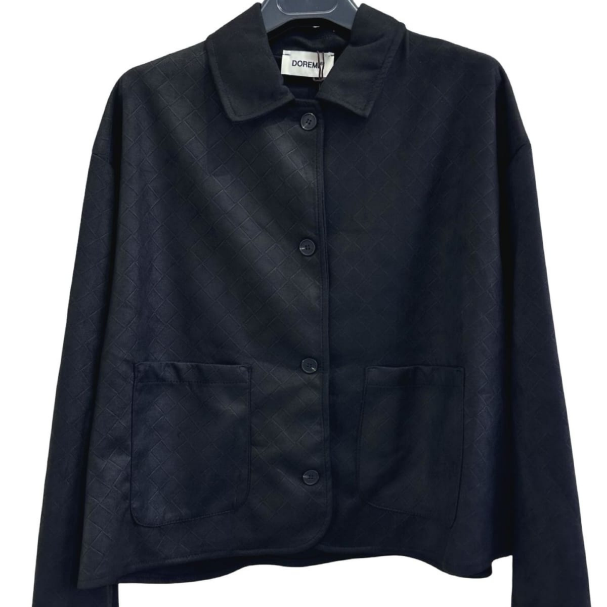 Velvet Touch Button Jacket