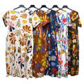 Italian Printed Maxi Dress