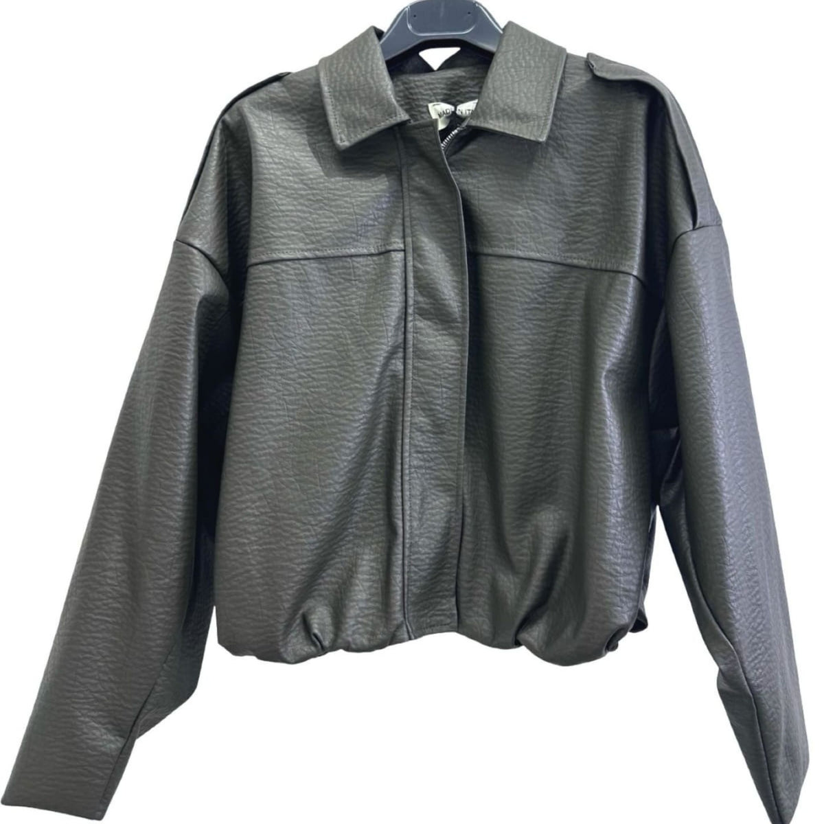 Como Faux Leather Jacket