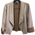 Italian Suede-Effect Tailored Jacket