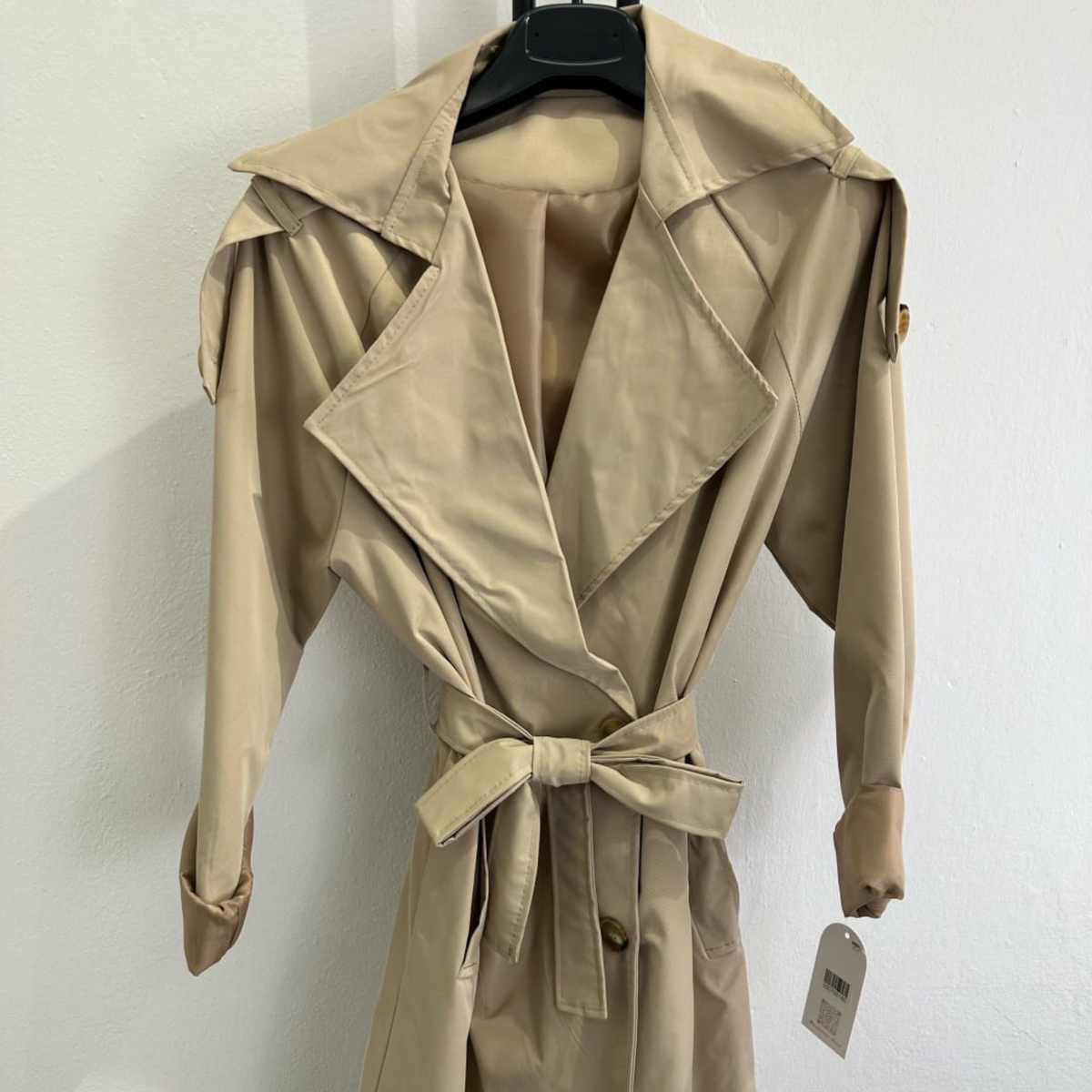 Italian Belted Trench Coat