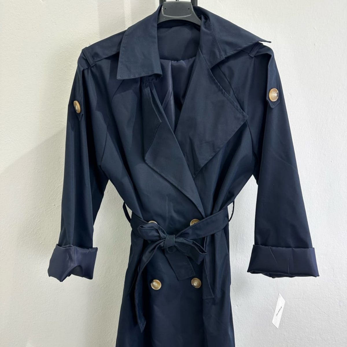 Italian Belted Trench Coat
