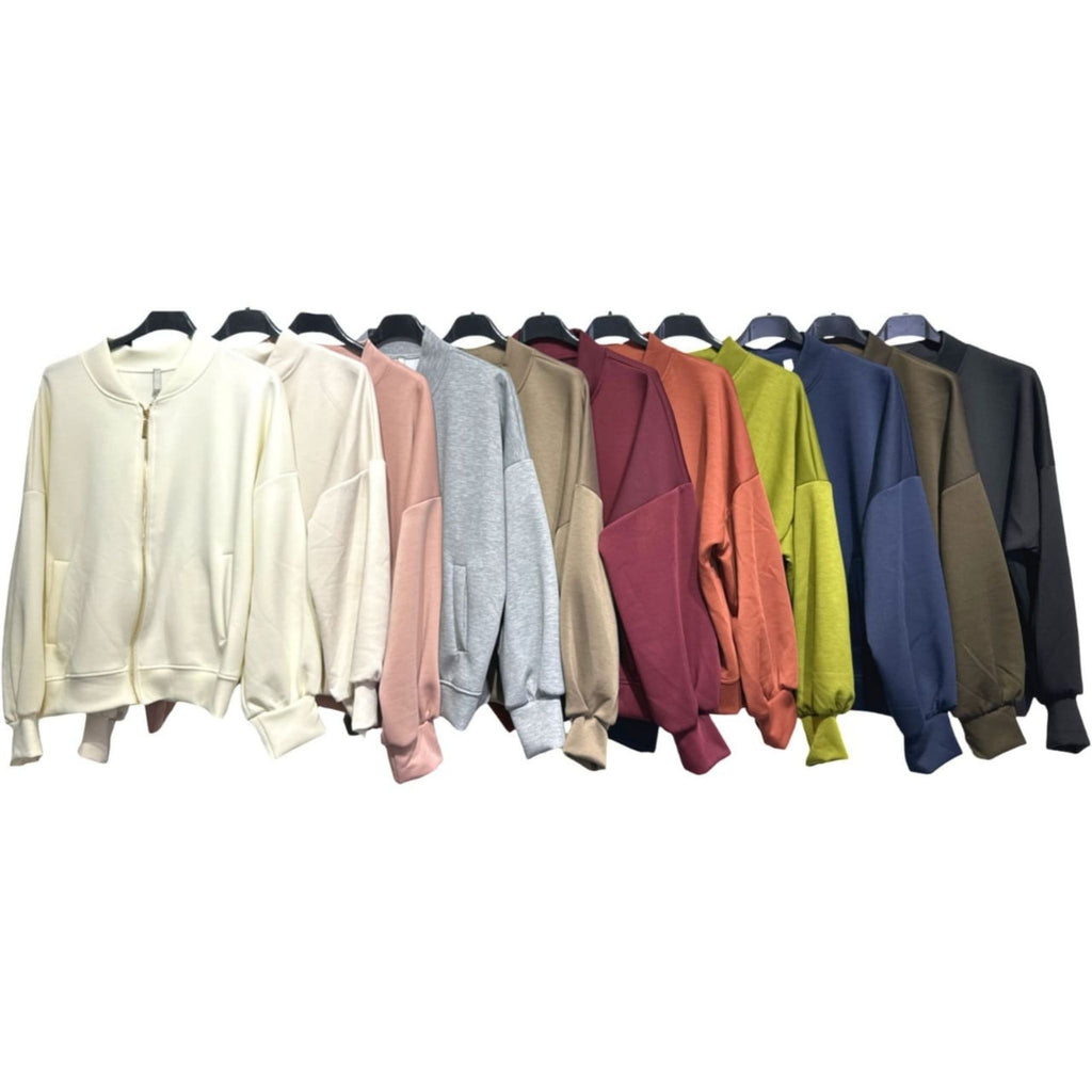 Milano Zip Bomber Jacket