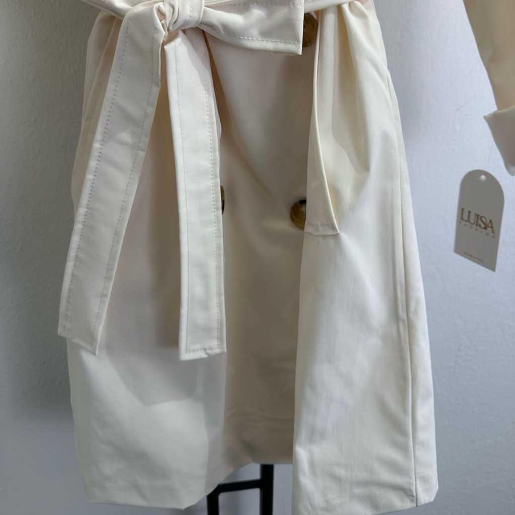 Italian Belted Trench Coat