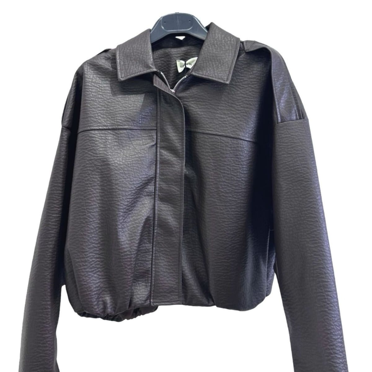 Como Faux Leather Jacket