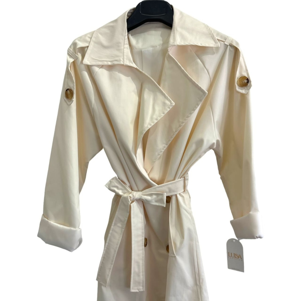 Italian Belted Trench Coat