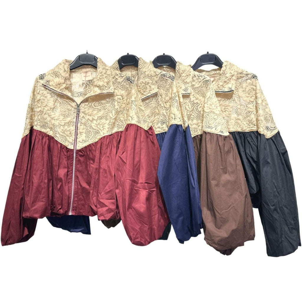 Portofino Lace Panel Jacket