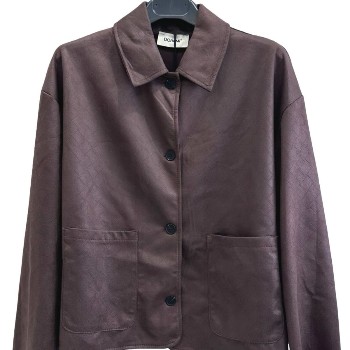 Velvet Touch Button Jacket
