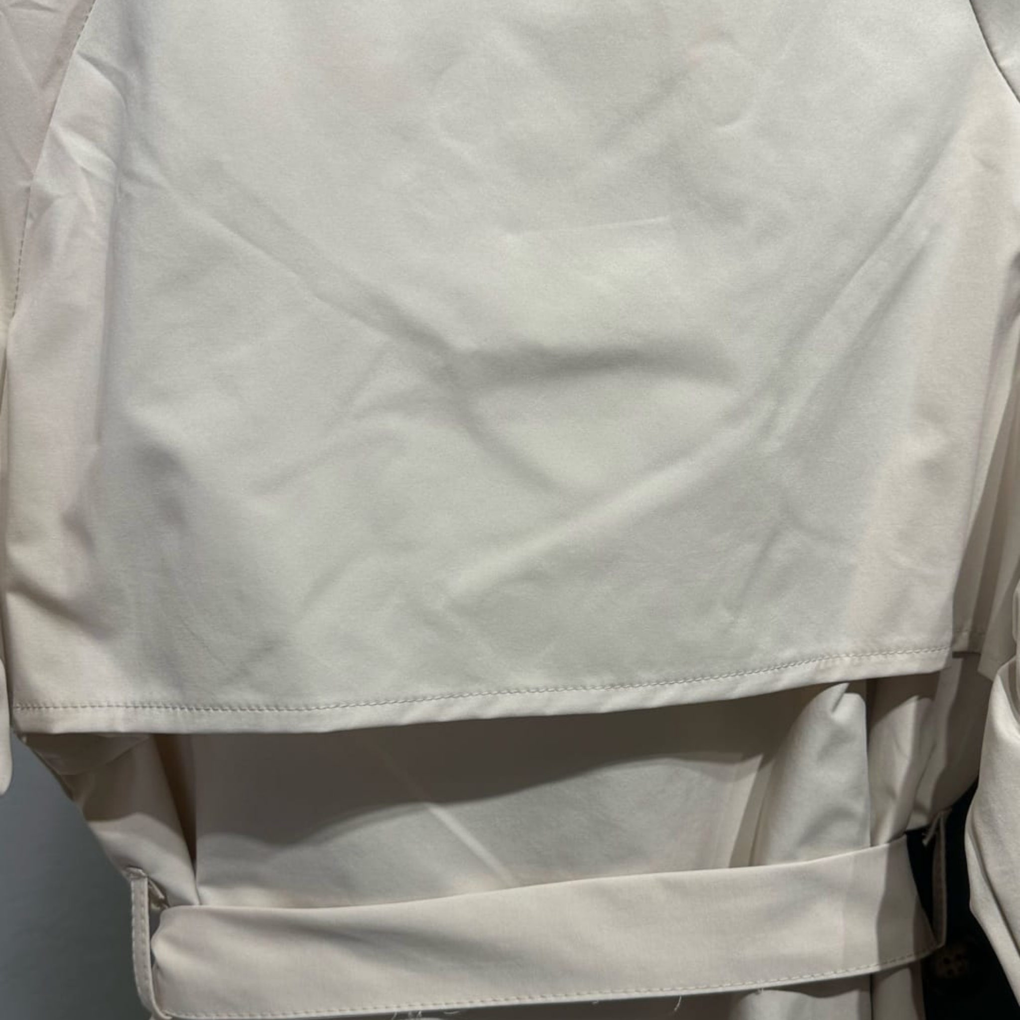 Italian Belted Short Trench Jacket