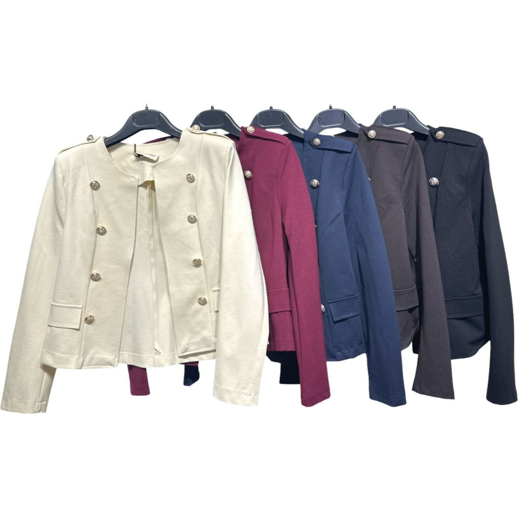 Roma Military Button Jacket