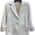 Turin Contrast Trim Blazer
