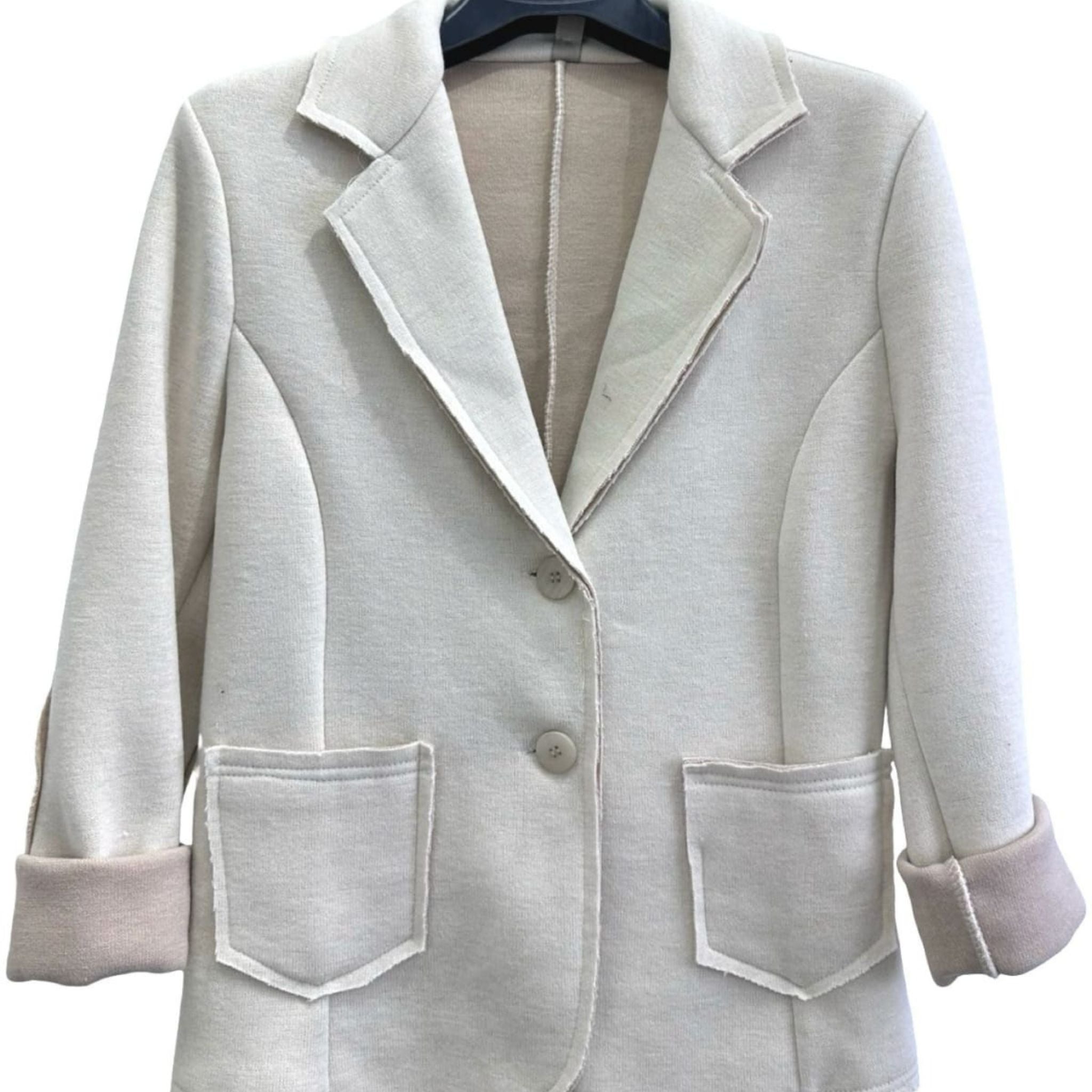 Turin Contrast Trim Blazer
