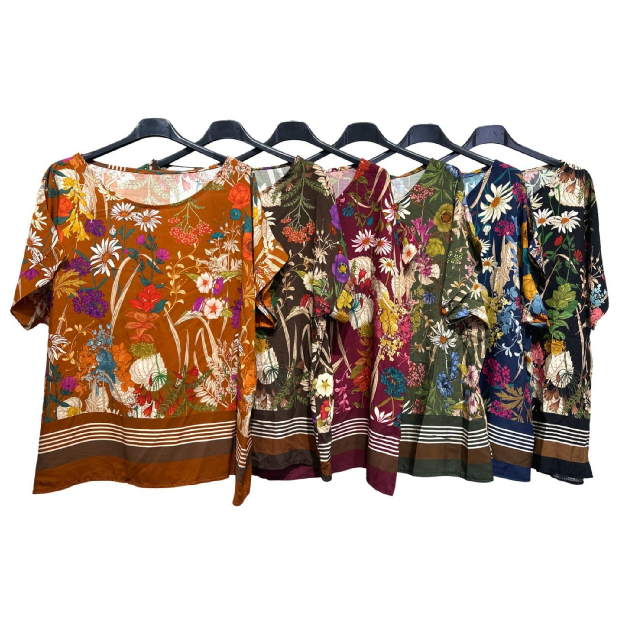 Italian Wildflower Print Blouse