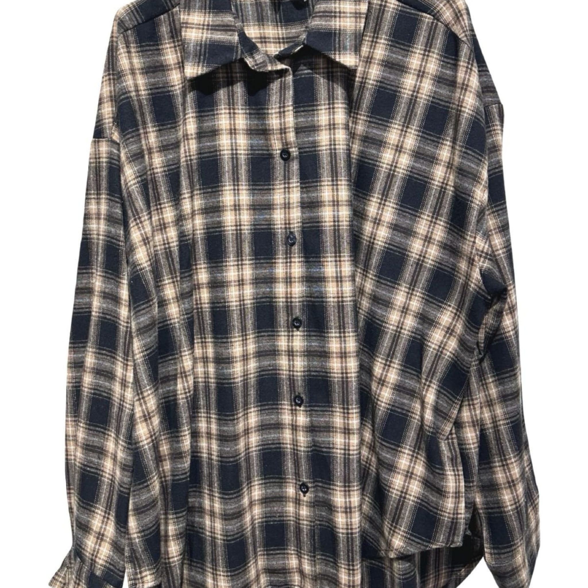 Tuscany Check Oversized Shirt