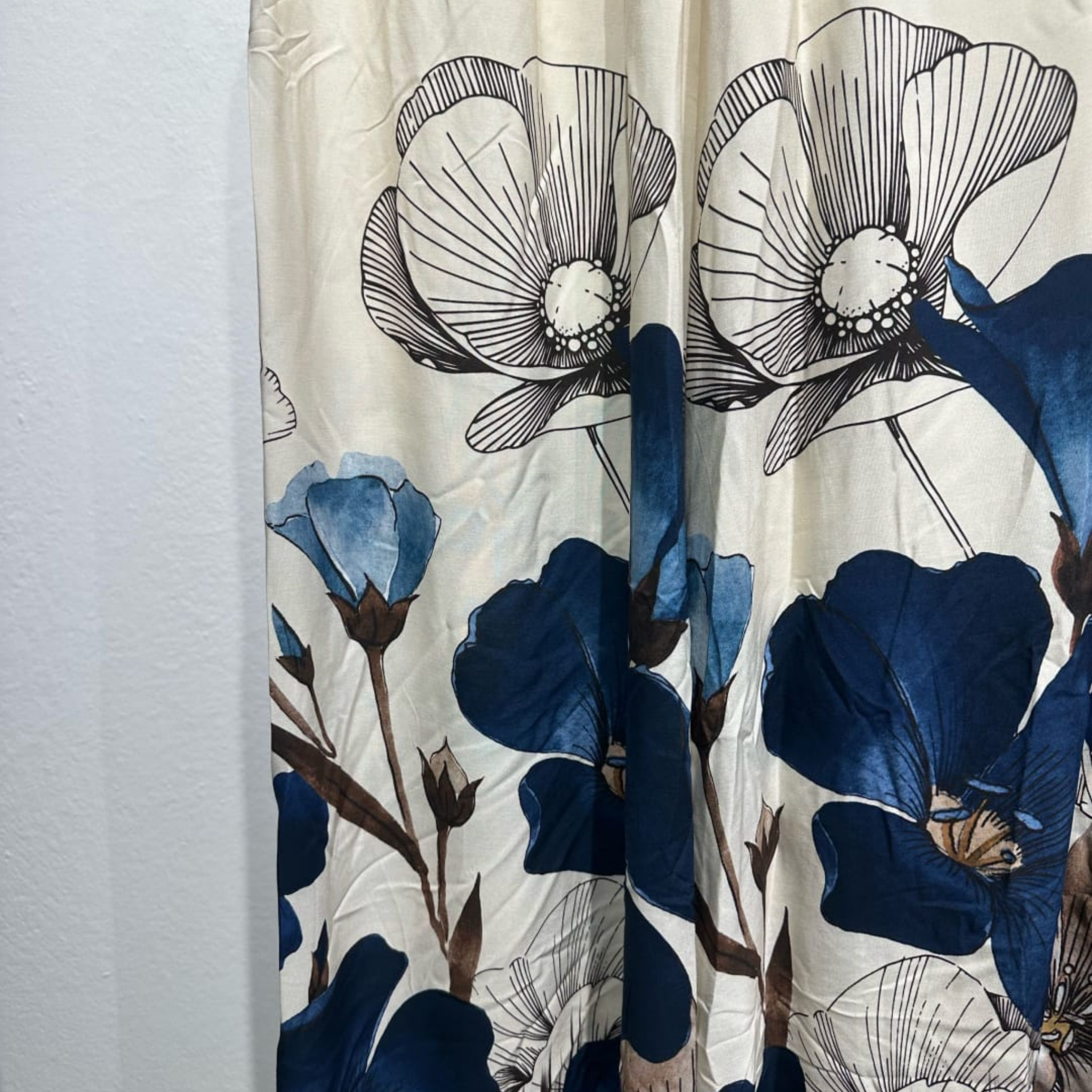 Italian Floral Print Sleeveless Top