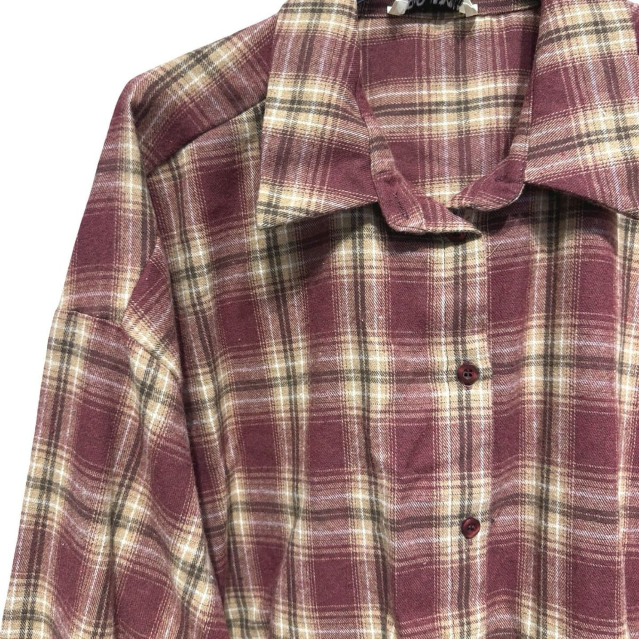 Tuscany Check Oversized Shirt