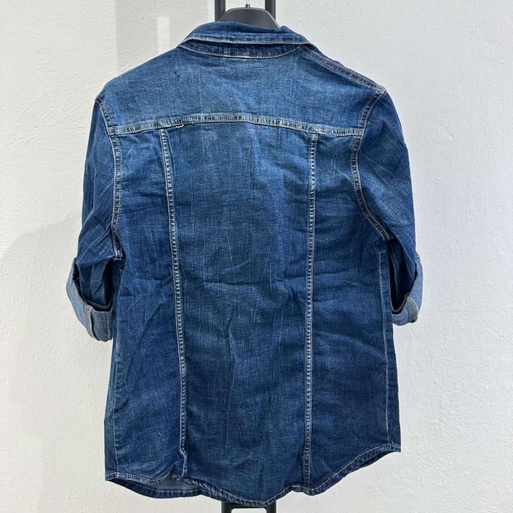Italian Denim Shirt Jacket