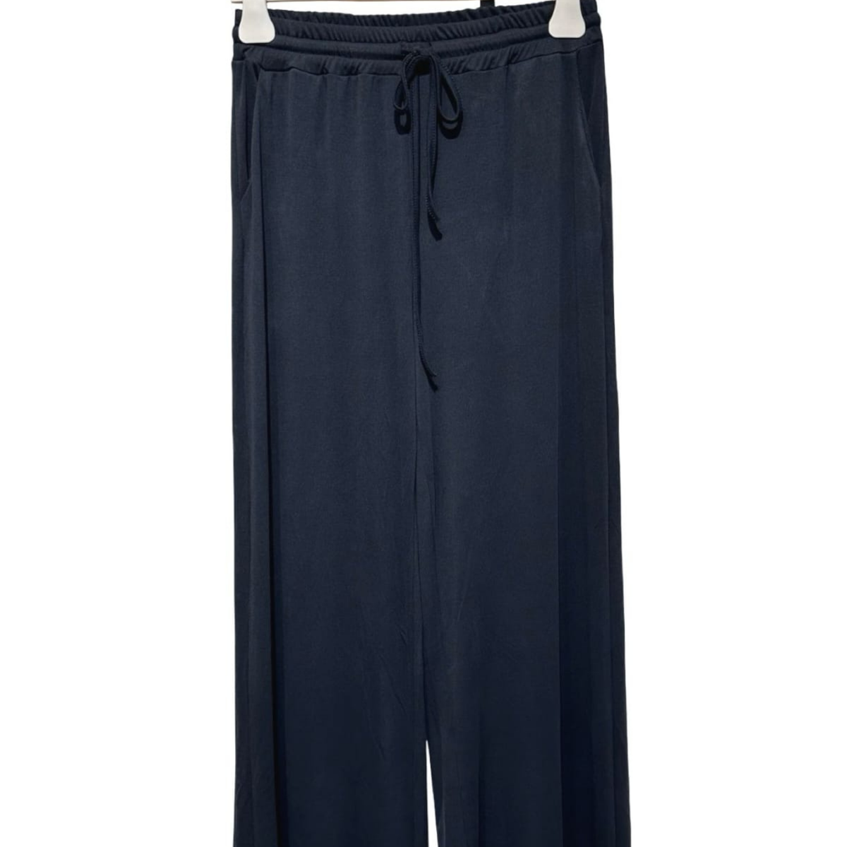 Italian Soft Wide-Leg Trousers