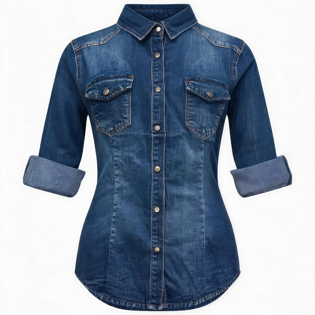 Italian Denim Shirt Jacket