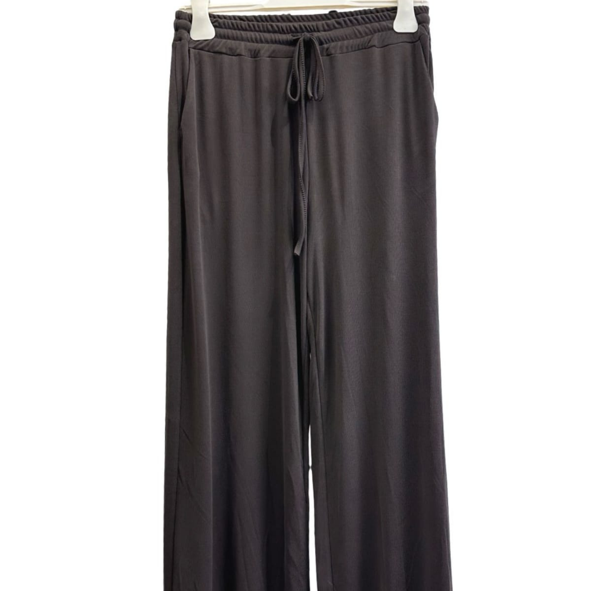 Italian Soft Wide-Leg Trousers
