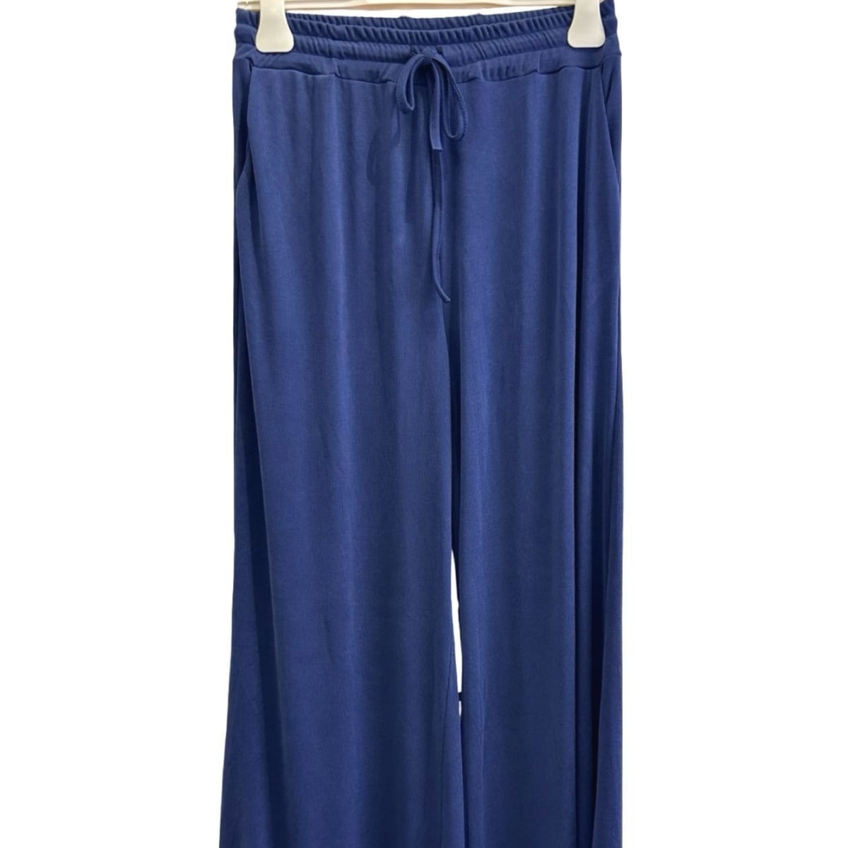 Italian Soft Wide-Leg Trousers