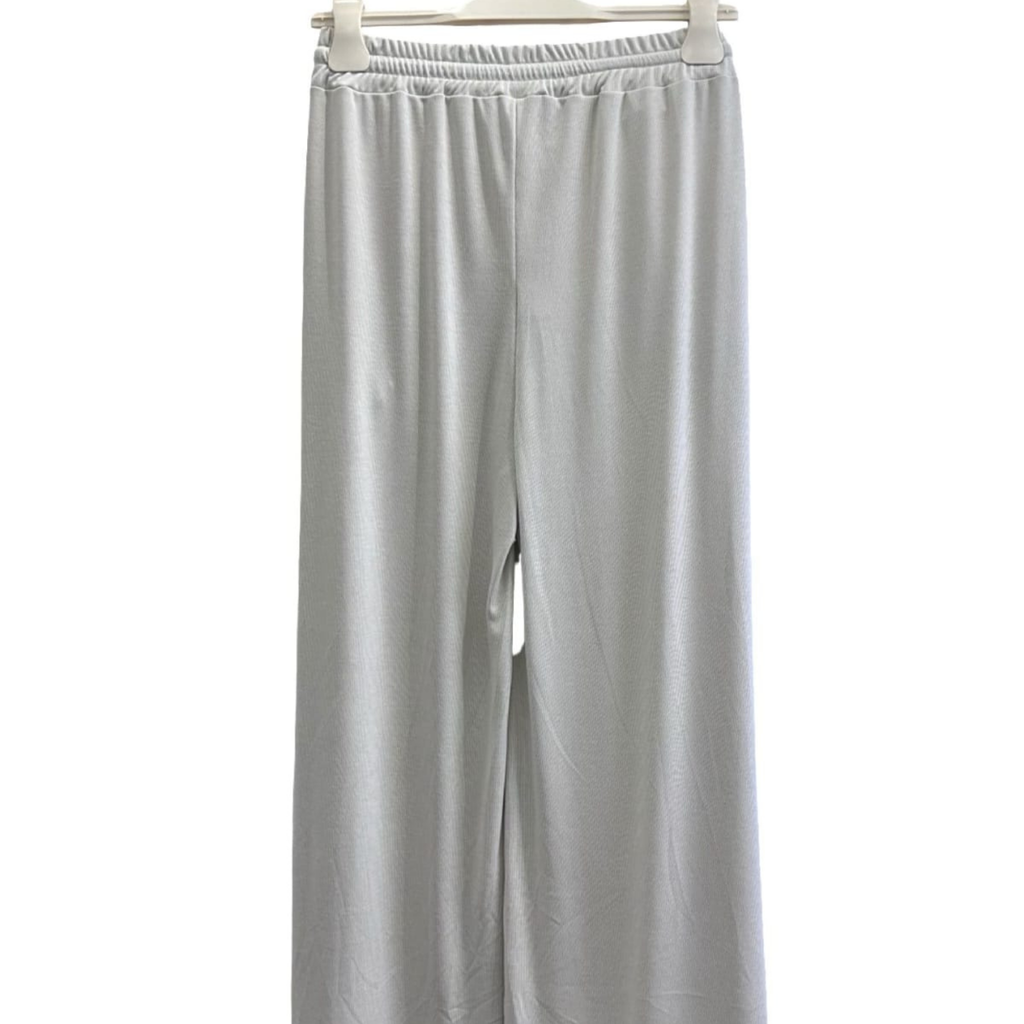 Italian Soft Wide-Leg Trousers