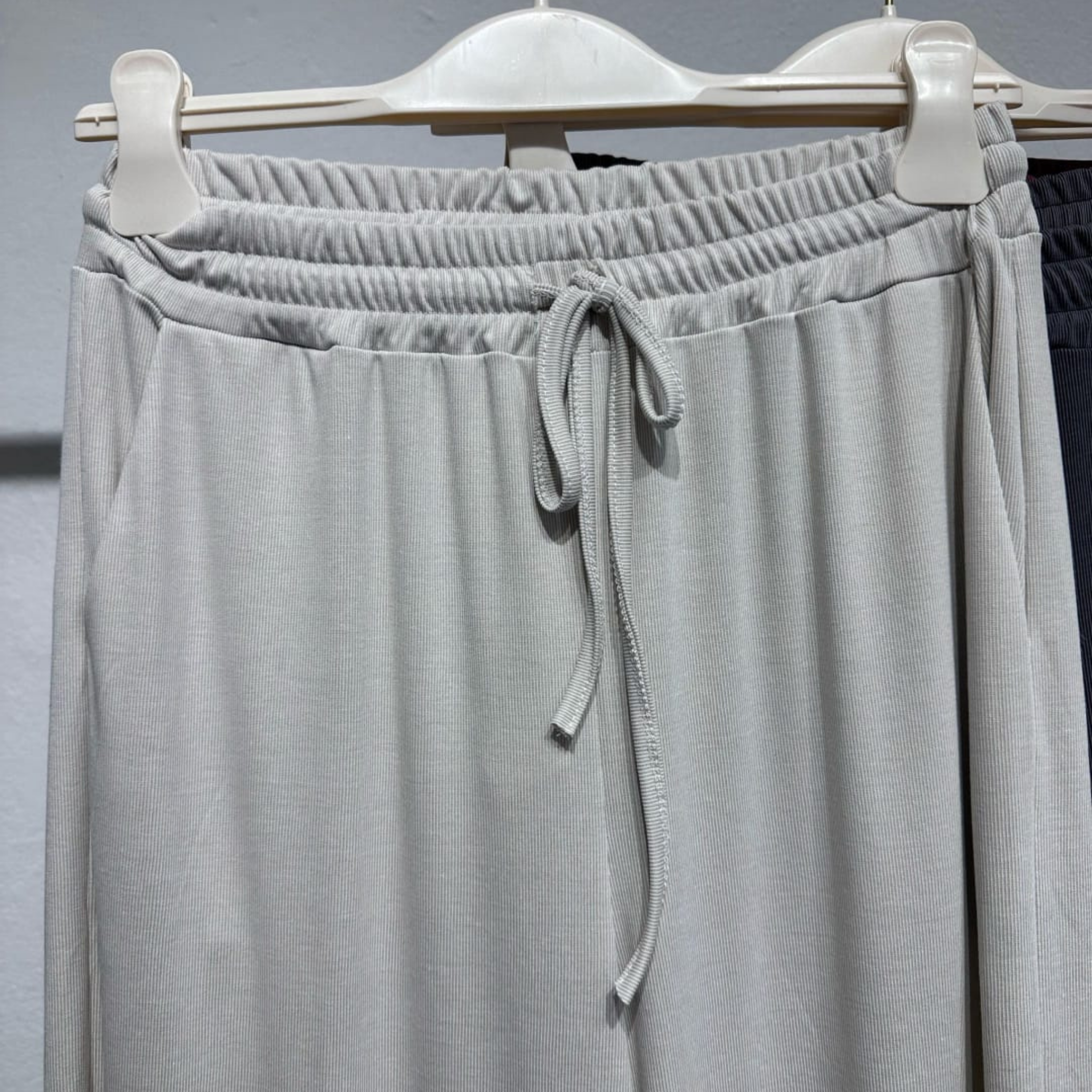 Italian Soft Wide-Leg Trousers