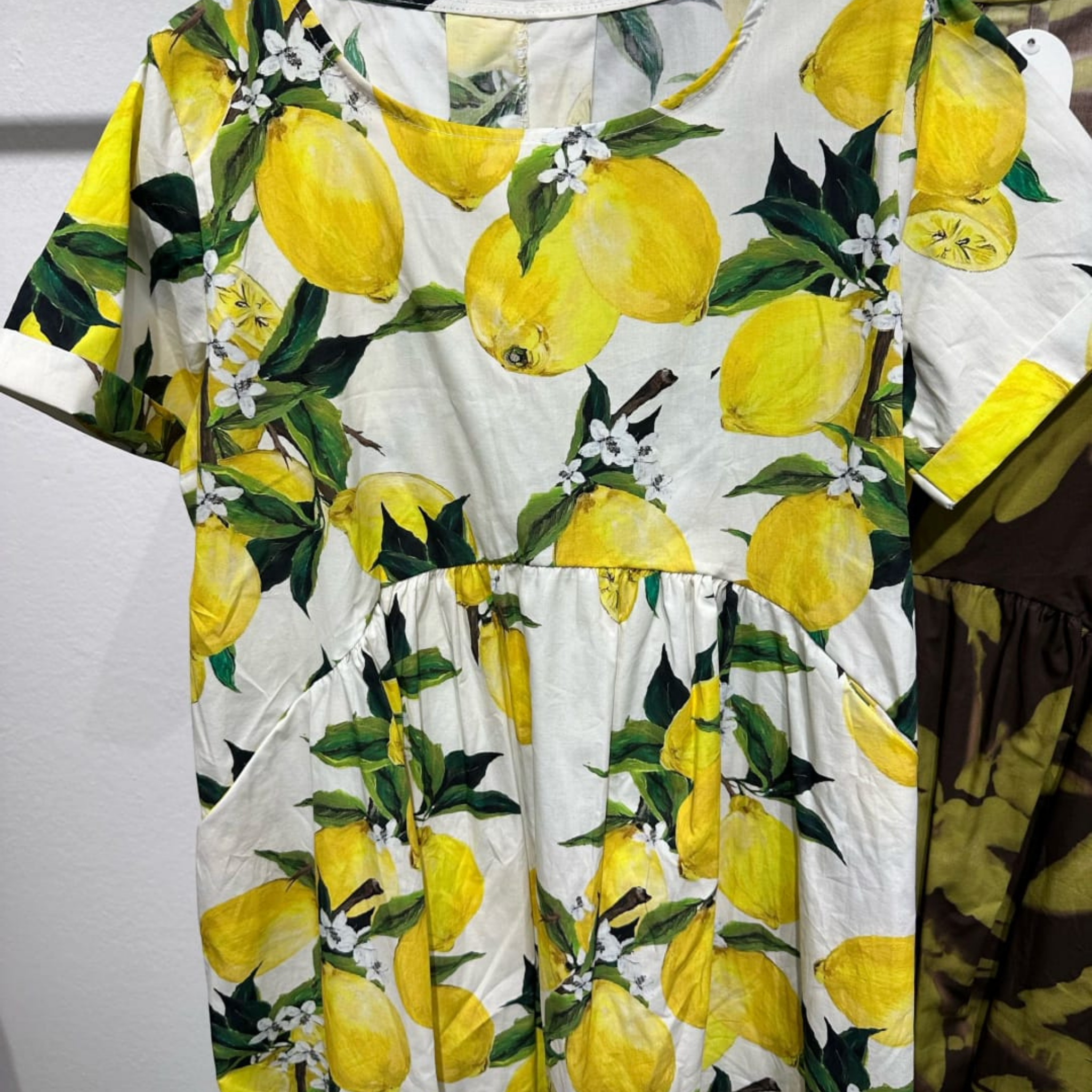 Italian Printed Maxi Dress