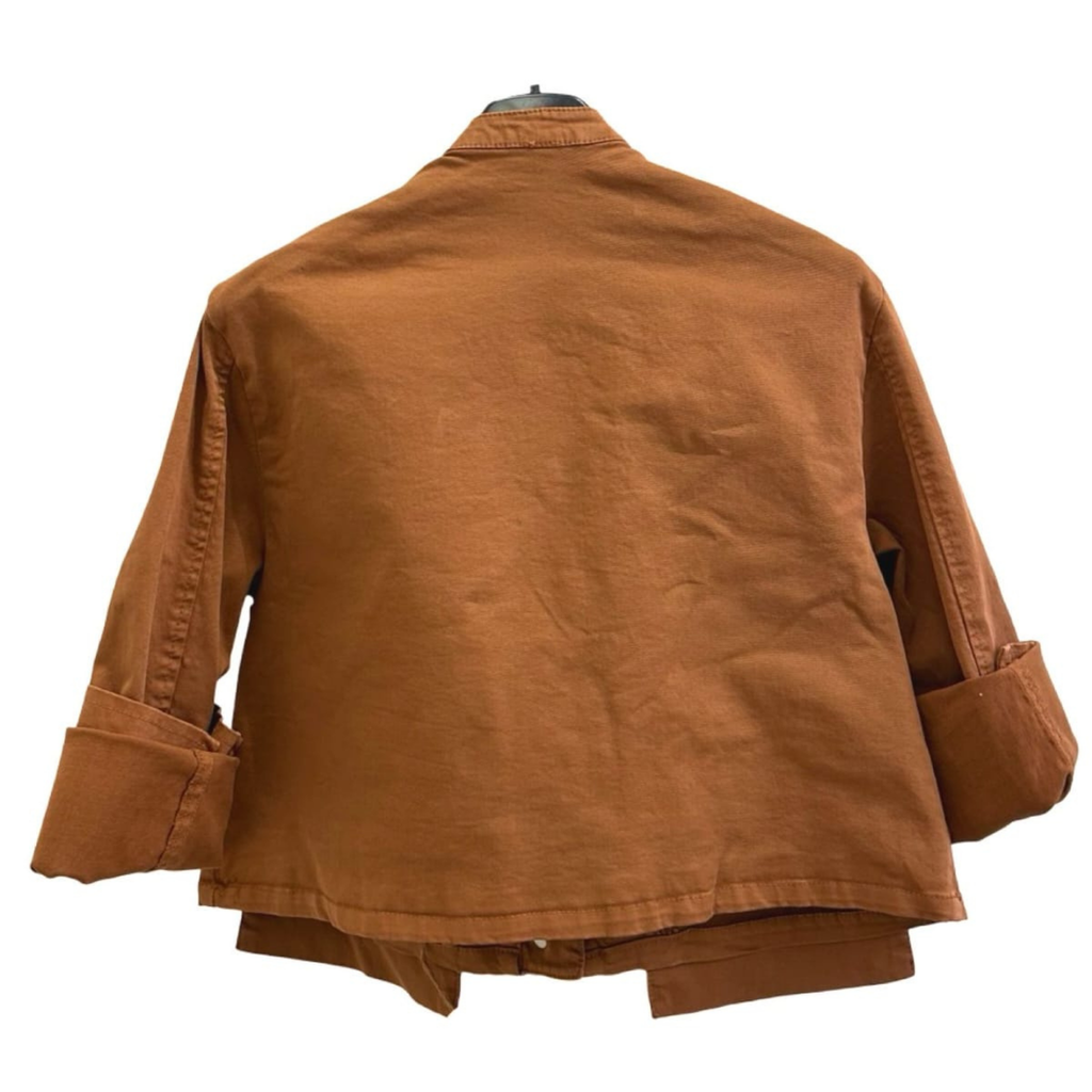 Italian Cropped Military Jacket