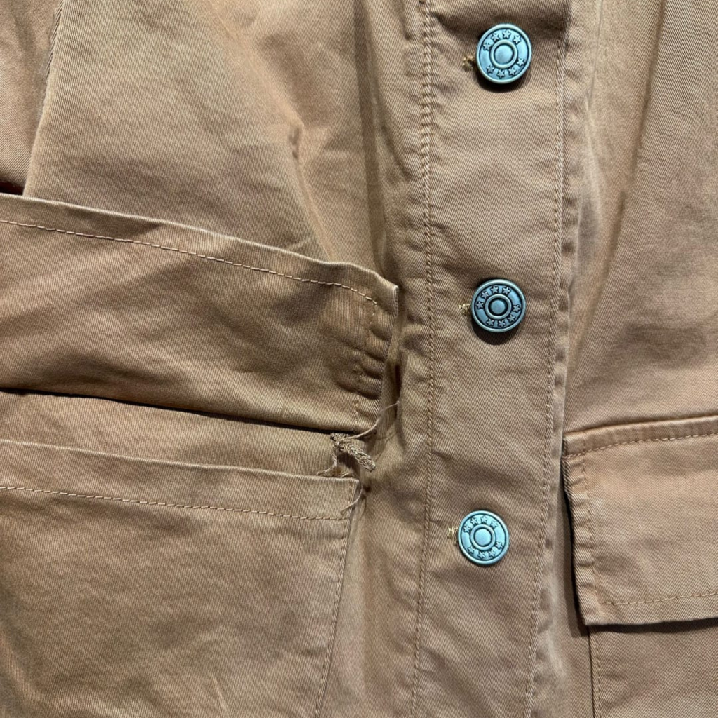 Italian Cropped Military Jacket