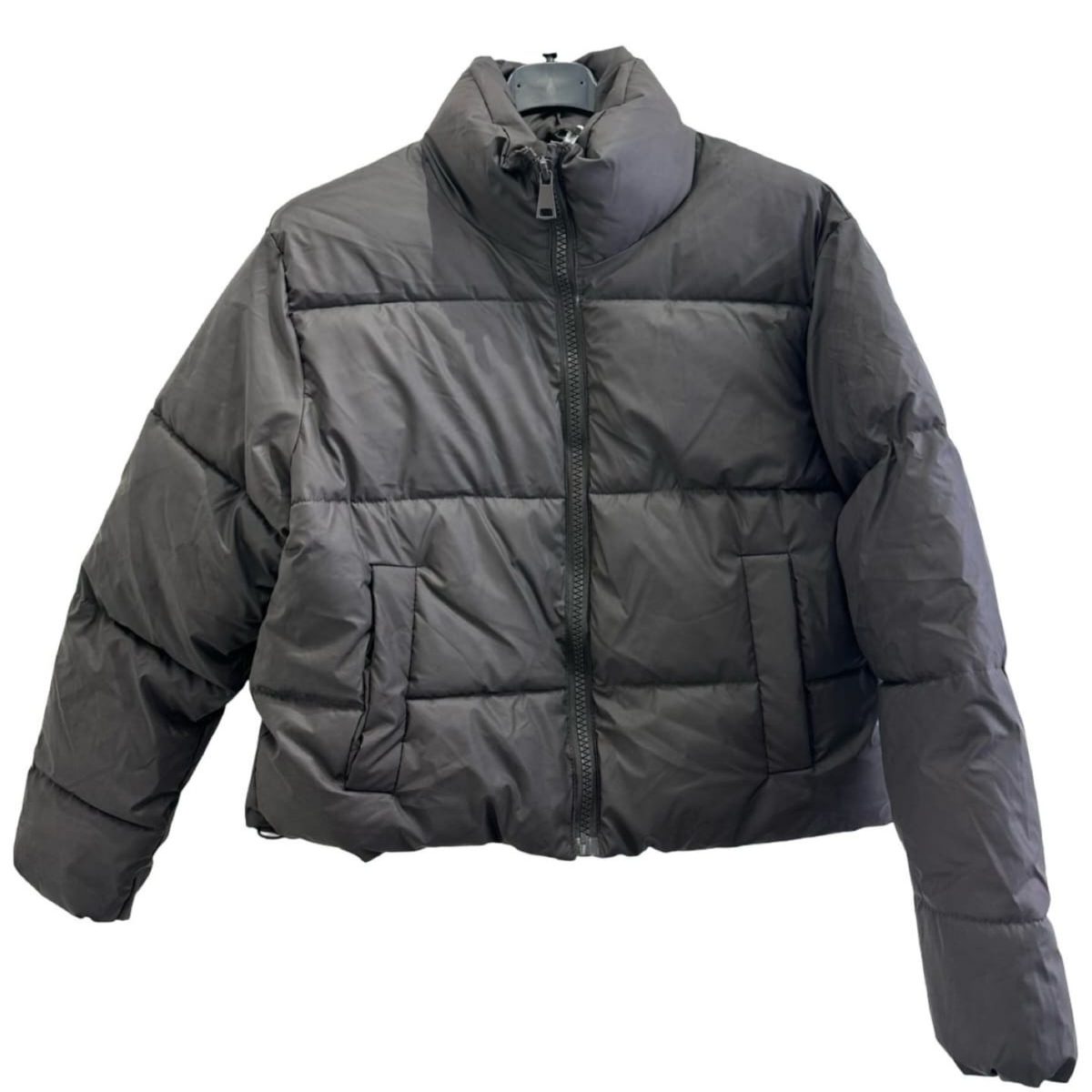 Italian Cropped Puffer Jacket