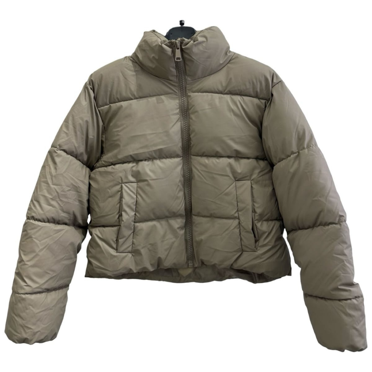 Italian Cropped Puffer Jacket