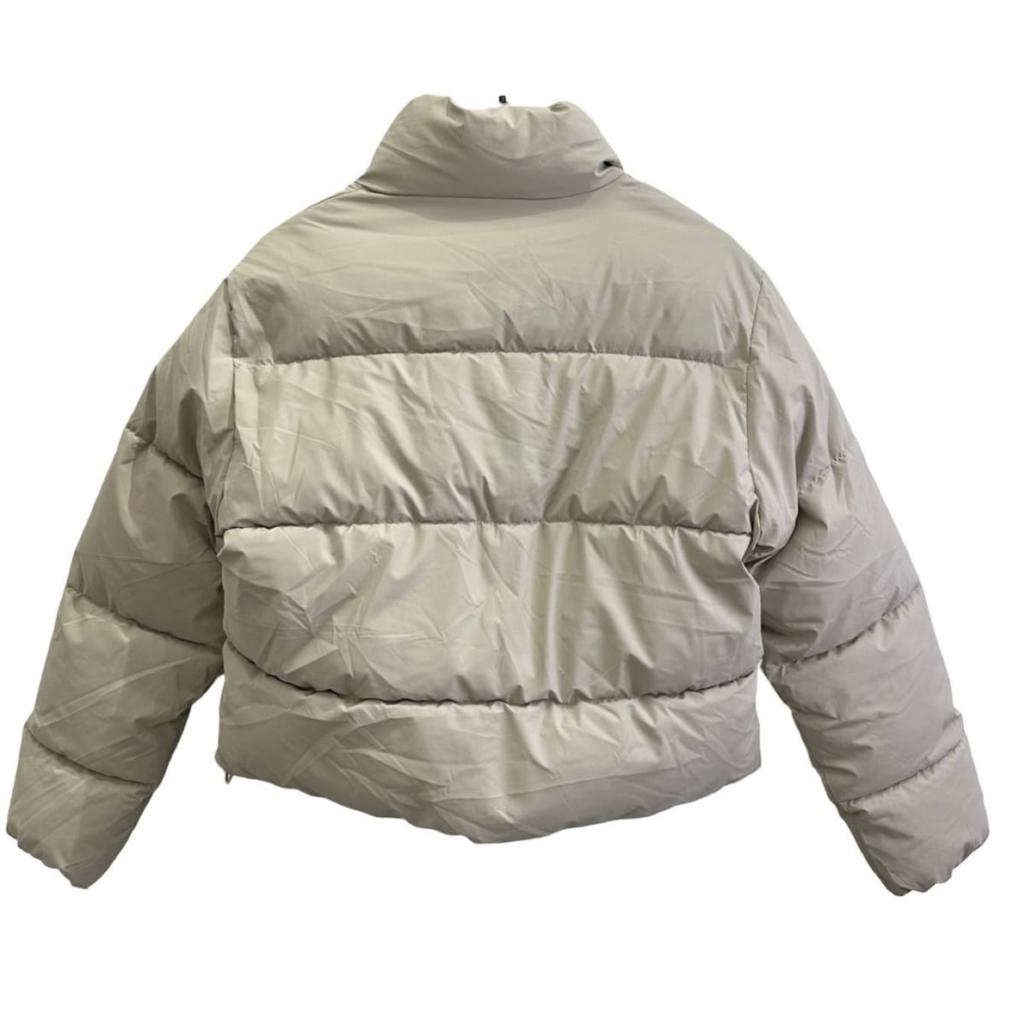 Italian Cropped Puffer Jacket