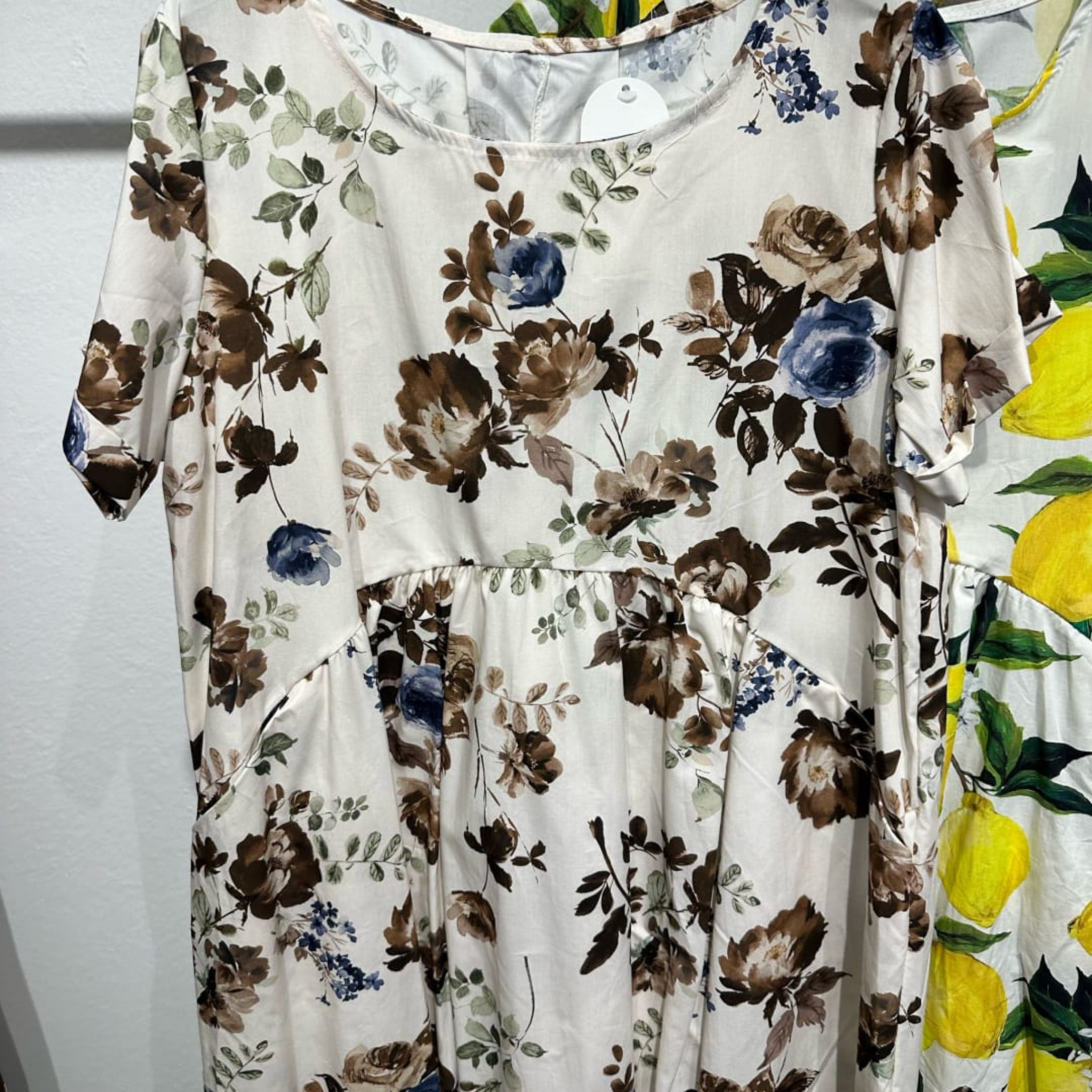 Italian Printed Maxi Dress