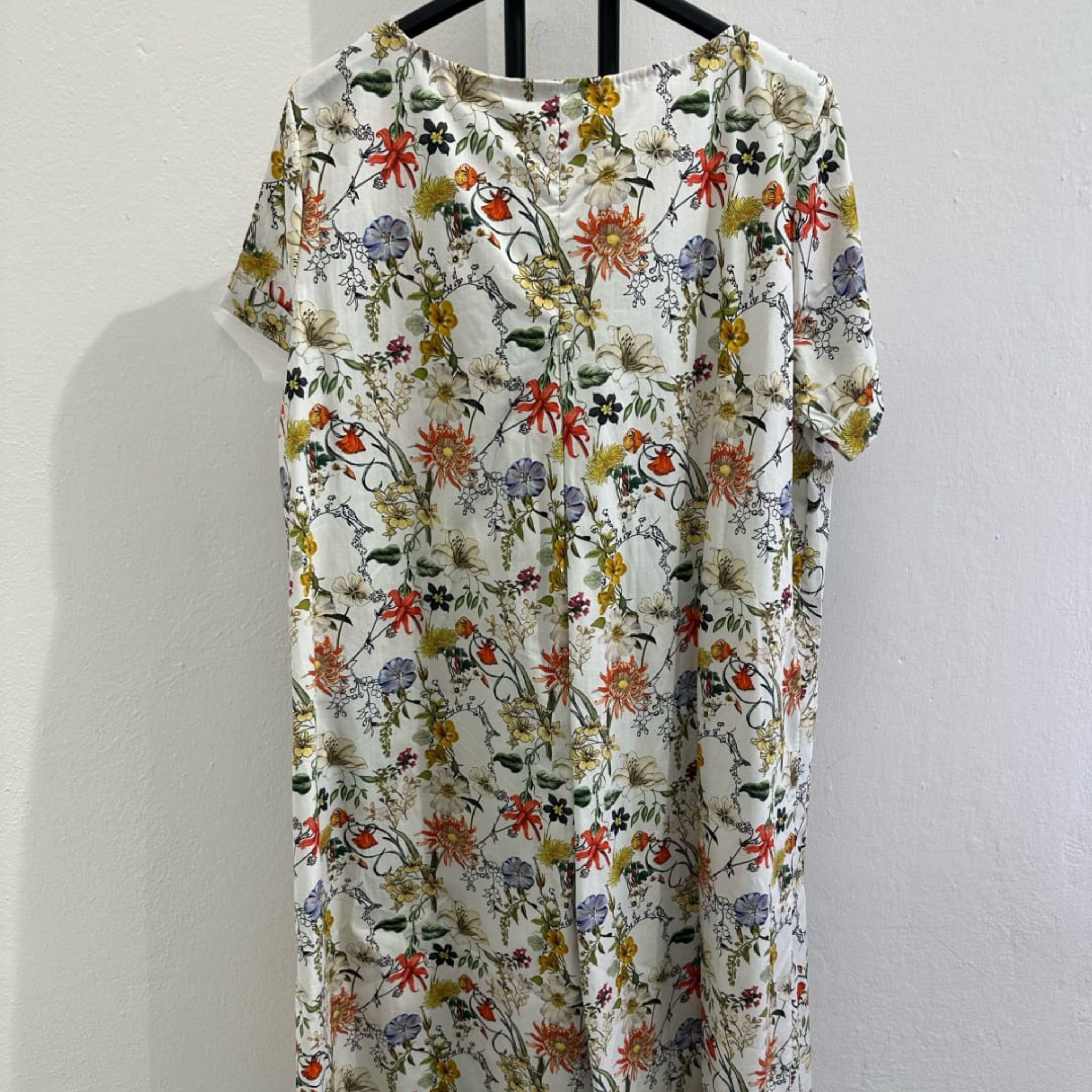 Italian Printed Maxi Dress