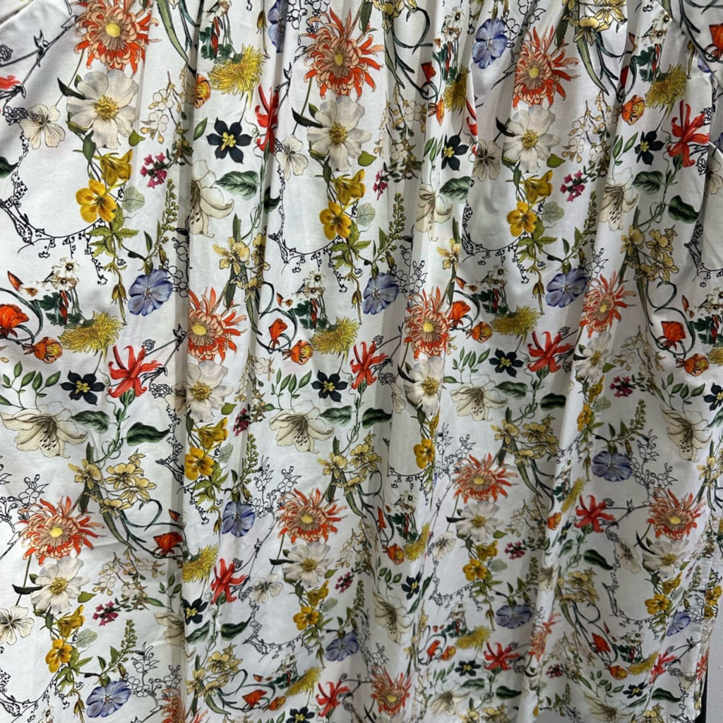 Italian Printed Maxi Dress