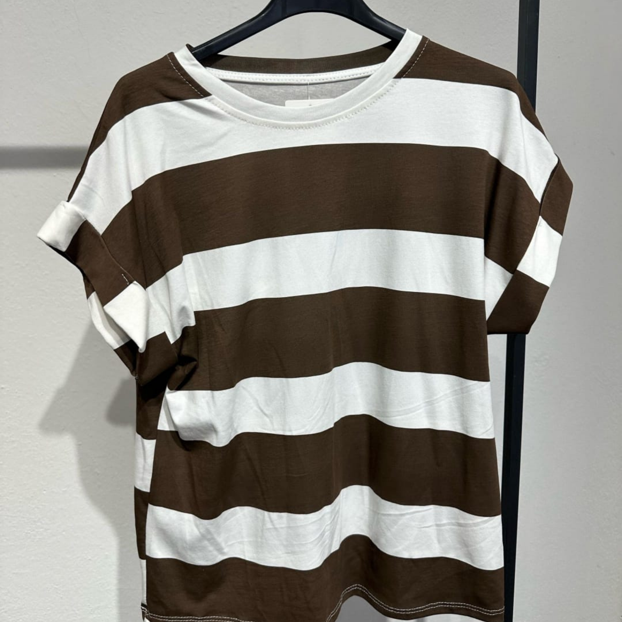 Striped Cotton T-Shirt