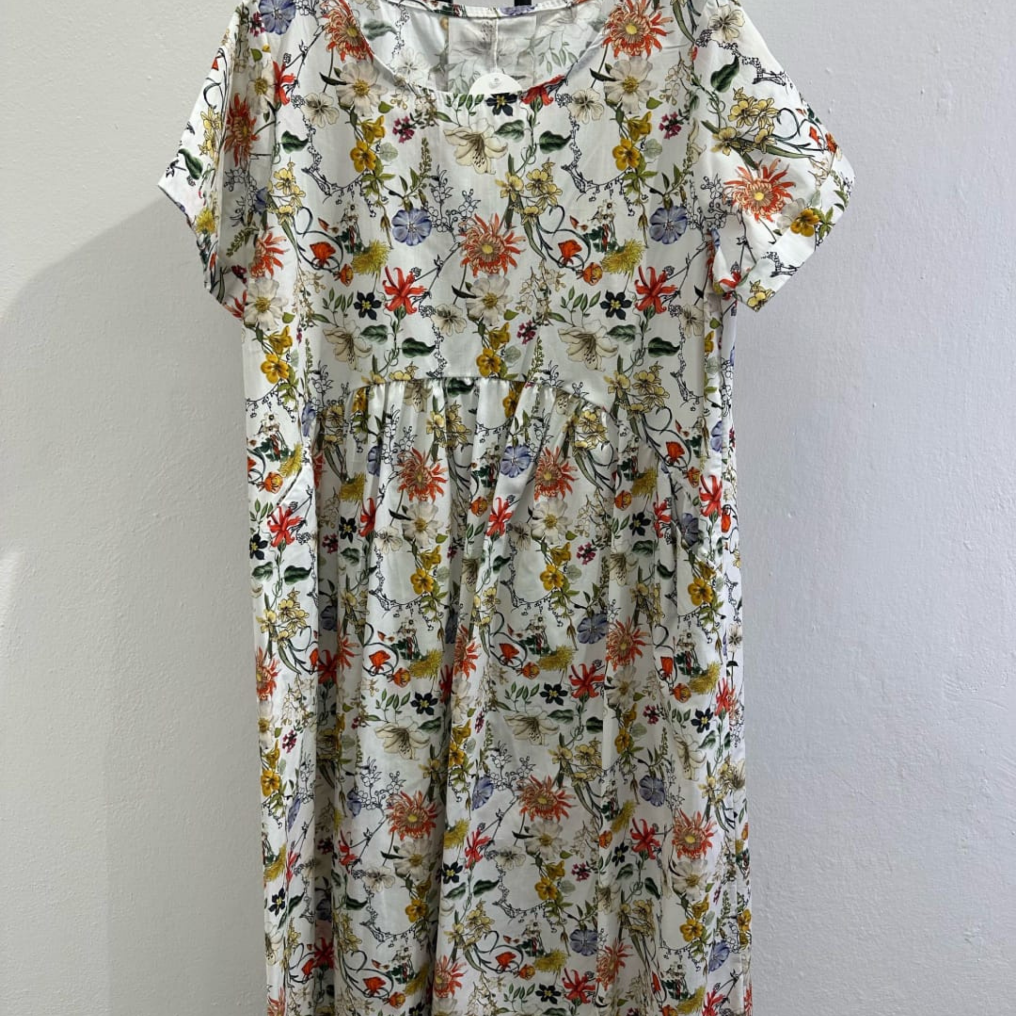 Italian Printed Maxi Dress