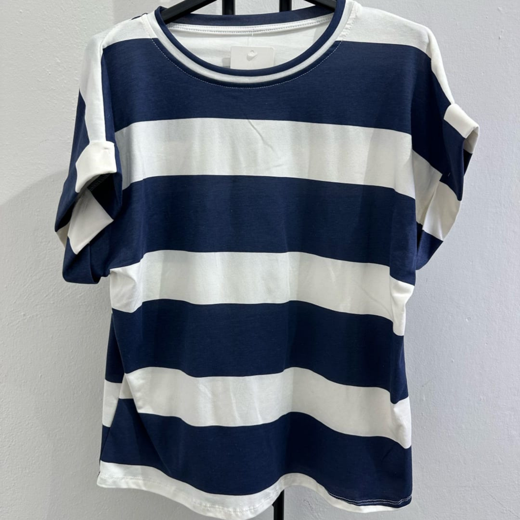Striped Cotton T-Shirt