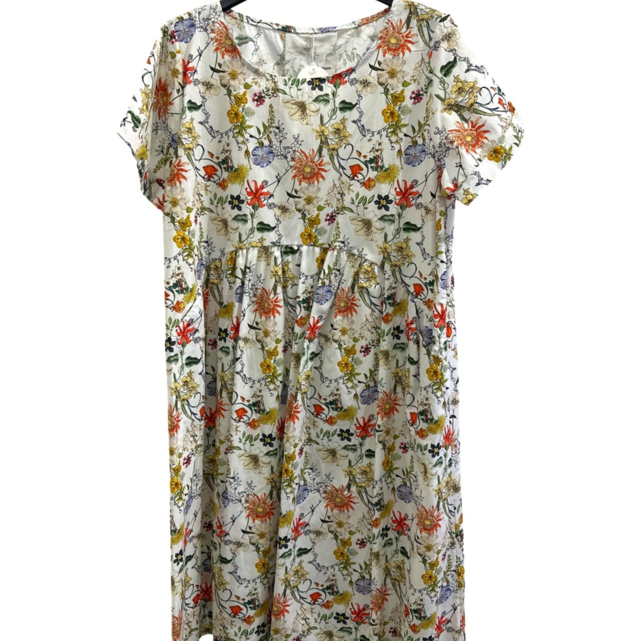 Italian Printed Maxi Dress