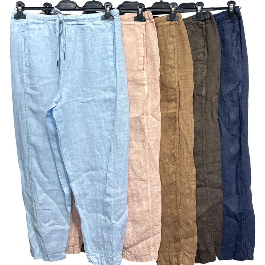 100% Linen Trousers