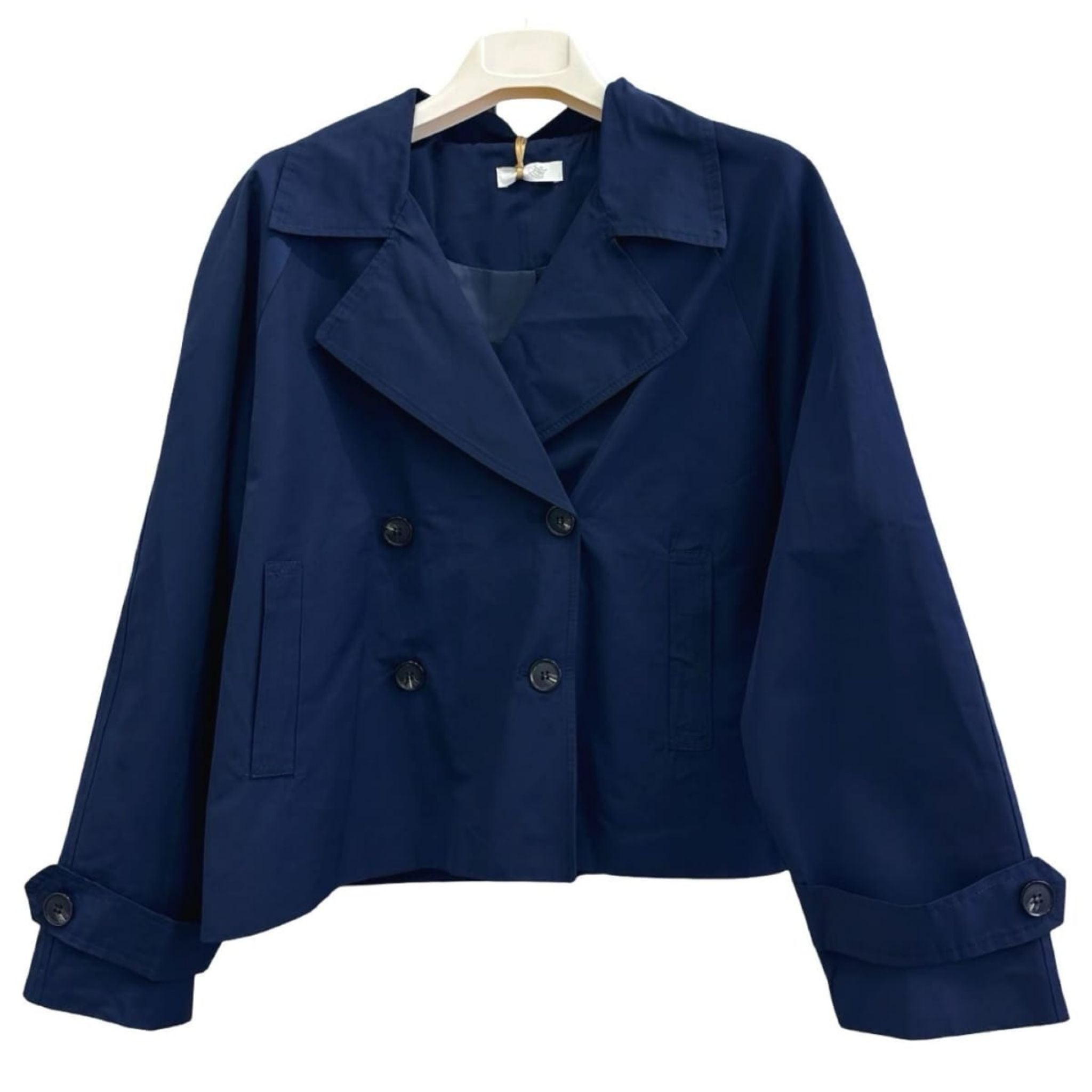 Verona Cropped Trench Jacket