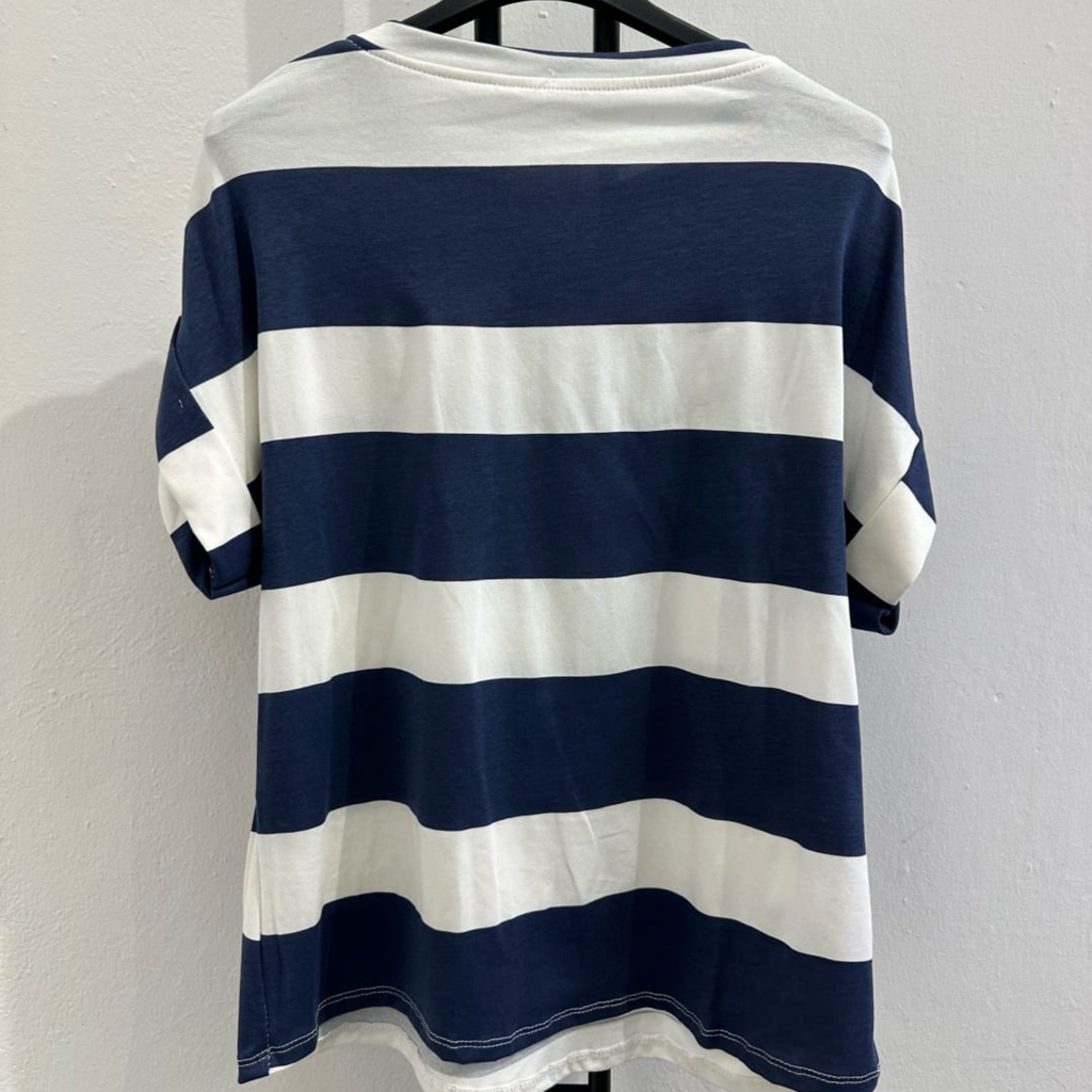 Striped Cotton T-Shirt
