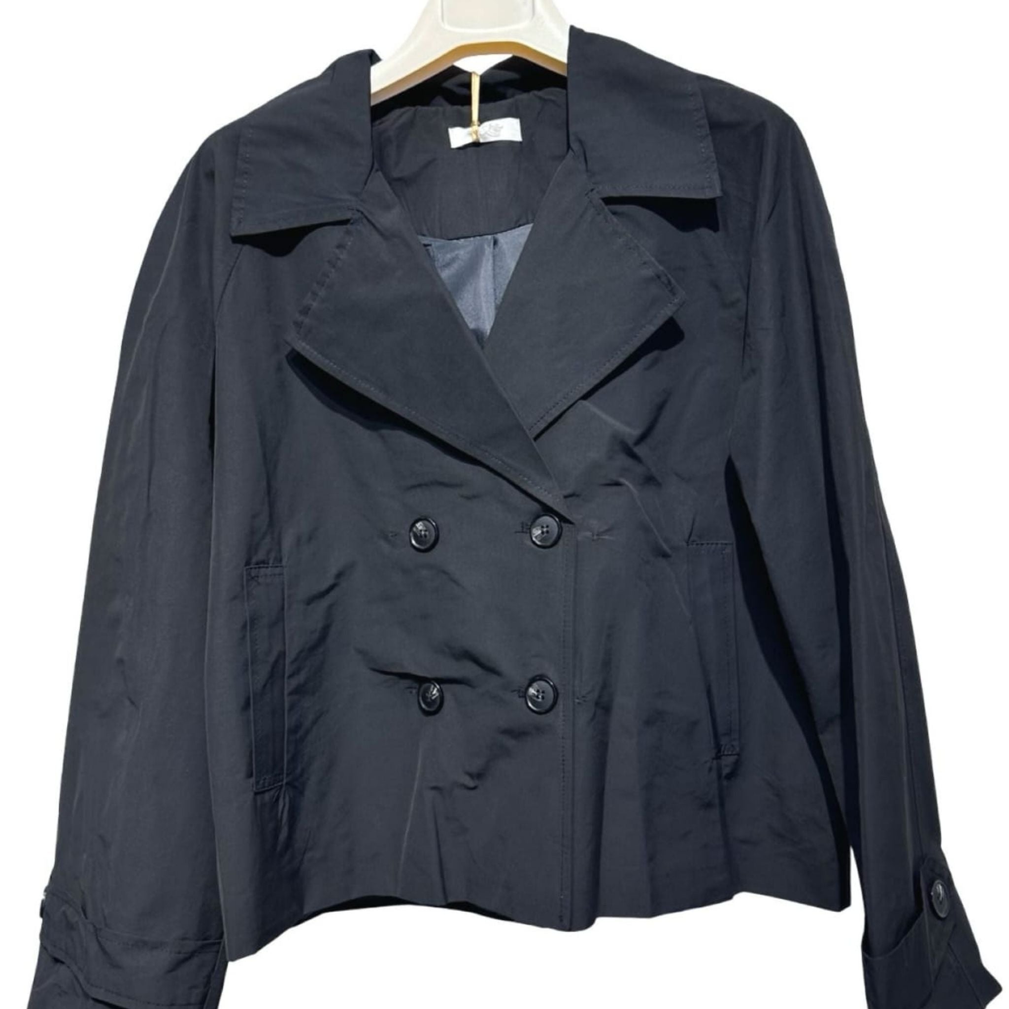 Verona Cropped Trench Jacket